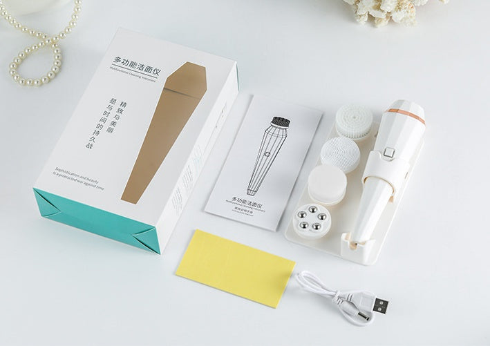 4-in-1 Facial Cleansing Brush